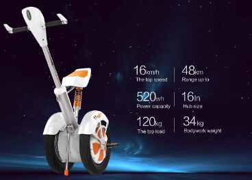 Airwheel Intelligent Scooter A3 Drives Away Fatigue