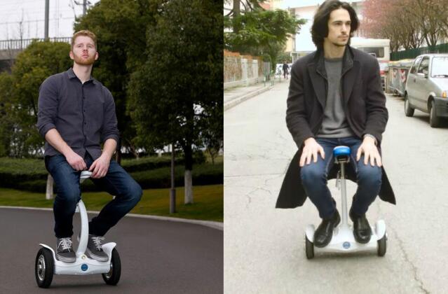 It is the sitting-posture electric scooters that create a new image of Airwheel.